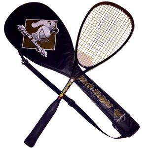 BLACK KNIGHT BARRACUDA SQUASH RACKET AND BAG